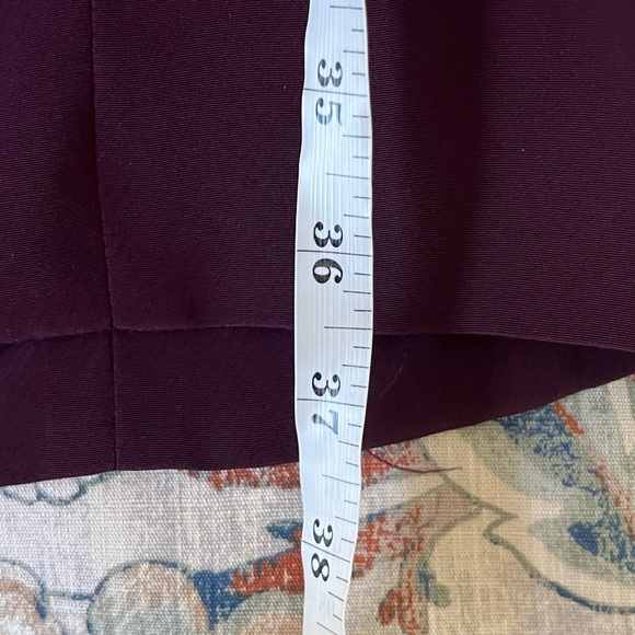 Y2K Black Tie,Oleg Cassini,Lux Plum Beaded Sequin Cocktail Evening Dress,Size 10 - Picture 10 of 10